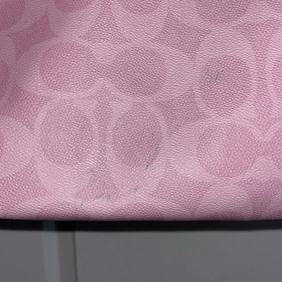 Coach Powder Pink Signature Tote - Picture 5 of 9